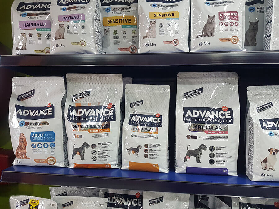 Piensos para perros y gatos